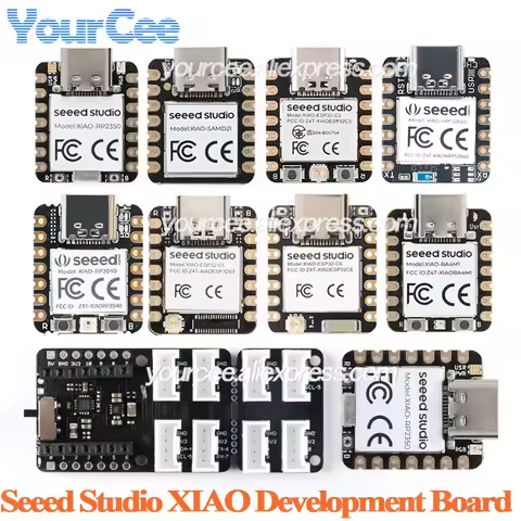 10pcs/1pc Seeed Studio XIAO ESP32C6 ESP32 Supports Zigbee ESP32C3 ESP32S3 Sense RA4M1 RP2350 SAMD21G