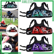 [Amleso] Go Kart Rib Protector for Kids Adults Versatile Chest Protector Lightweight