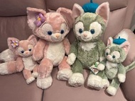 Gelatoni and Linabell一家四口迪士尼正版S&M size