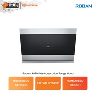 Robam A670 Side Absorption Range Cooker Hood 90cm 1200m³/h Power Suction with Ai Smart Gesture Contr