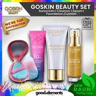 GOSKIN BEAUTY GO SKIN Skincare SUNSCREEN MAGICAL SERUM CLEANSER FOUNDATION CUSHION