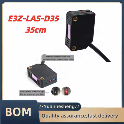 E3Z-LAS-R8/D35 Square laser sensor diffuse reflection/specular reflection optical infrared photoelec
