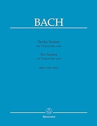 Unbekannt 6 Suites BWV 1007-1012 (VC) - Arranged for Violoncello [Sheet Music] Composer: Bach Johann