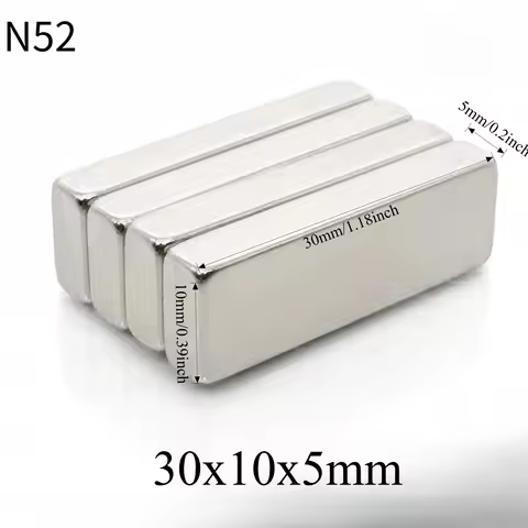 N52 30x10x5mm Magnets Aimant Whiteboard Diy Dropshipping Bulk Customised Diy Fridge Motor Ebike Perm