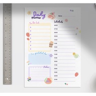 Daily Journal Daily Schedule Daily Planner A5 HVS 100GSM High Quality Daily Planning Study Journal S