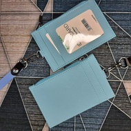 🇲🇾🚚💯NCW-02 5Card Slot Holder Business Credit Card work ID card &ID student key chain small wallet wi