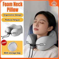 U-Shaped Travel Neck Pillow Portable Travel Pillow Memory Foam Travel Pillow For Office and Travel N