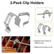 Meat Probe for Pellet with Digital Control Meat Probe CapabilityTemperature Probes with Probe Clips 