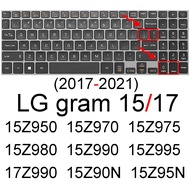 D.F.For LG Gram 14 15 17Z990 15Z970 13Z970 13Z980 15Z980 14Z970 15Z90N 15.6 Inch Laptop Keyboard Cover