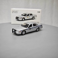 596 1: 64 Ford Crown Ford Crown Victoria-South Carolina Road Patrol Team Total Car Model Gift