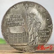 Antique Rare Foreign Silver Coin Dayang 1906 Station of Liberty Silver Coin Old Silver Dollar Old Go