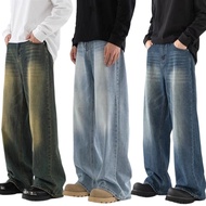 Seluar Jeans Lelaki Men Harem Jeans baggy Jeans men Jeans bootcut men Casual Slim Fit Straight Cut J