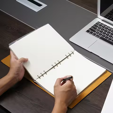 2 Pack B5 9-Hole Refill Paper, 200 Sheets Loose Leaf Filler Paper, 17.8x25.8cm, 200gsm Thick for Bin