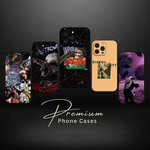 Travis Scott Utopia Phone Case Shockproof Case For IPhone 17 11 13 15 14 16 Pro Max 12 Mini 7 8 Plus