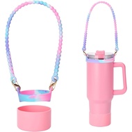 12-24oz tumber boot 32-40silicone boot Water Bottle Handle Strap Stanley Tumbler Carrier Durable Sil