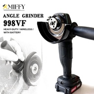 Angle Grinder 998VF Multifunctional Cordless 1280W Brushless Portable Grinding Machine