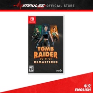 NSW Nintendo Switch Tomb Raider IV-VI Remastered Chi/Eng Version 盜墓者羅拉 VI-IV 重製豪 中英文版