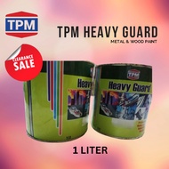 TOA Heavy Guard Metal &amp; Wood Paint - 1 Liter Cat Besi &amp; Kayu