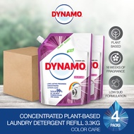 DYNAMO Plant Based Laundry Liquid Detergent Refill 3kg/3.3kg x 4 Packs