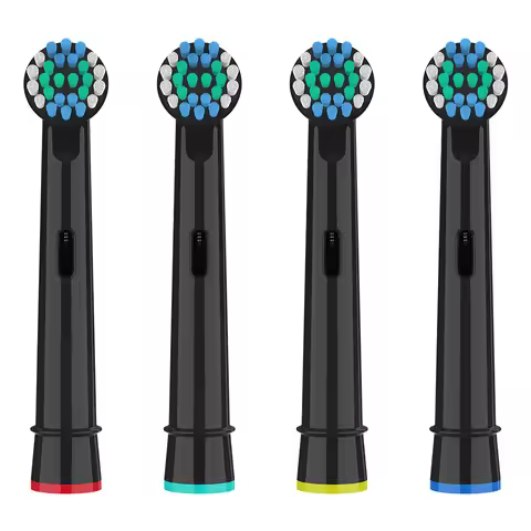 4-8-12-20pk Replacement Brush Heads Compatible with Oral B Electric Toothbrush, Toothbrushes Head fo