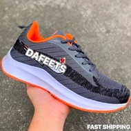 Size 36-45 Daf Air Zoom Grey Orange Running Shoes Sneakers Rubber Shoes For Men And Women Unisex