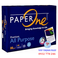 Giấy A4 PAPER ONE định lượng 80gsm