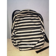 Pre-loved Agnes B Border Swag Backpack