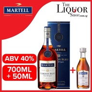 (Bundle Deal) Martell Cordon Bleu 700ml (WIth Box) + Martell Cordon Bleu 50ml (No Box)