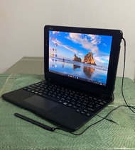Fujitsu ArrowsTab Q509/VE Celeron-N4000(RAM:4GB/SSD:125GB)แท็บเล็ตมือสอง 2in1 พร้อมคีย์บอร์ด+ปากกาตร