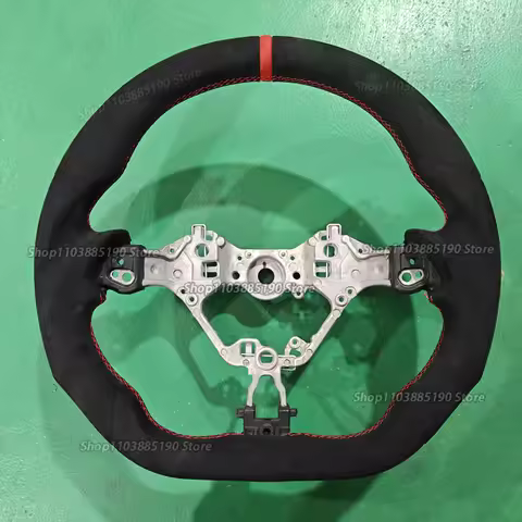 Real Alcantara Car Steering Wheel For Toyota GR86 /Subaru BRZ STT STI WRX ZC6 /Scion FR-S MK1 ZD8 20
