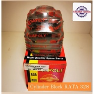 MESIN Cylinder Block Flat Block for 328 Lawn Mower