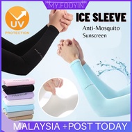 Sunscreen Sleeve Hand Sock Muslimah UV Protection Handsock Sport Sarung Lengan Lelaki Panjang Inner 