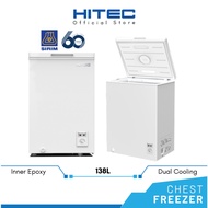 HITEC 138L DUAL COOLING CHEST FREEZER WHITE COATING HFZ-FC138