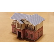 DIY Papercraft Diorama Detached House Paper Crafts
