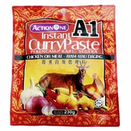 A1 Action One Instant Curry Chicken Soup Paste [ Halal ] Kari Ayam Chicken Curry Soup Base