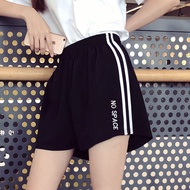 Shorts Women Causal Workout Waistband Wide-leg Shorts
