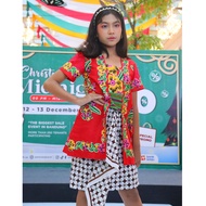Children's Batik Set Kebaya Kutubaru Baheera Kutubaru
