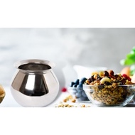 Stainless Steel Made Milk Pot / Milk Boiler, Rice Maker, Cooking Vessel with LID Mini/pongal paanai/