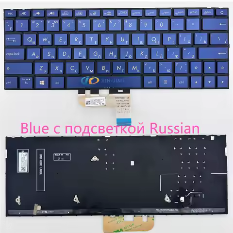 Keyboard for Asus ZenBook UX333 UX333F UX333FA-AB77 UX333FAC-XS77 UX333FN U3300F UF3300F Blue With B