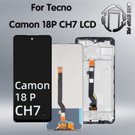 Tecno Camon 18 Plus CH7 CH7n LCD Touch Screen Digitizer Assembly with Repair