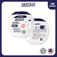 CleanGo 6 IN 1 MS COCO LAUNDRY CAPSULES 【COLOUR PROTECTION】【99.9% Antibacterial】【45 Days Fragrance】(