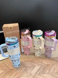 STANLEY x STITCH史丹利聯名款美版史迪仔卡通不銹鋼吸管杯保溫杯冰霸水杯40oz