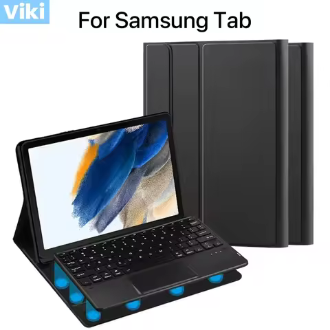 Samsung Keyboard Case For Samsung Galaxy Bluetooth Wireless Keyboard And Mouse Trackpad Ipad Accesso