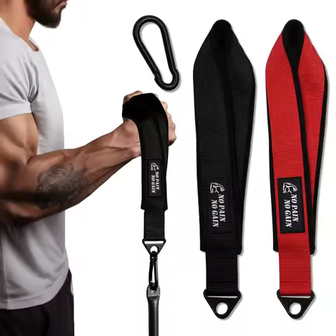 Arm Wrestling Training Strap with Comfortable Polar Fleece Lining Hand Arm Finger Forearm Exerciser 