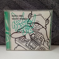 #K2-53 CD TERPAKAI [ GAKU-MC. - WORD MUSIC ] USED CD #K2-53
