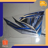 Jupiter Mx 2012 Black Blue Body Striping Stickers