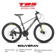 TRS Souveran Aluminum Mountain Bike - Shimano 3x8 Speed (24")