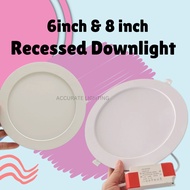 DOWNLIGHT LED Downlight 6inch 8inch Ceiling Recessed Downlight 18W & 24W 4000K