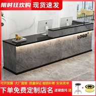 Bar counter, reception desk, service counter, minimalist modern commercial bar counter