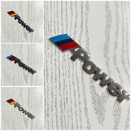 4 Colors To Choose From POWER Logo Metal Material Size 14.0x2.5cm Packed In 1 Piece
